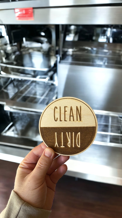 Dirty / Clean Dishwasher Magnet
