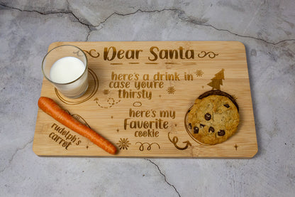 Santa Snack Board