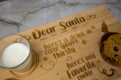 Santa Snack Board